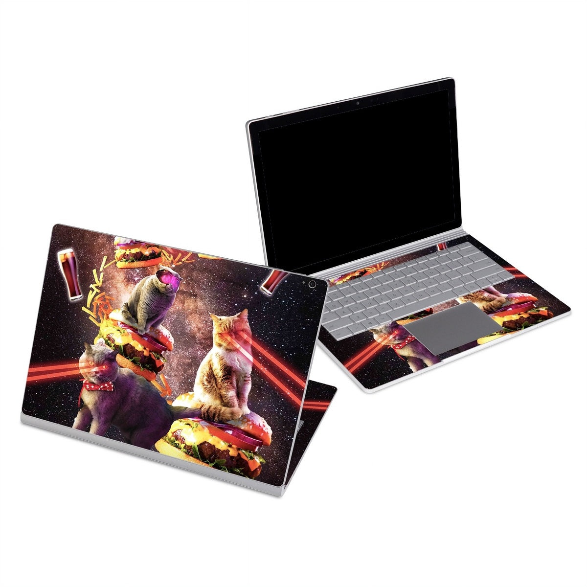 Burger Cats - Microsoft Surface Book Wrap