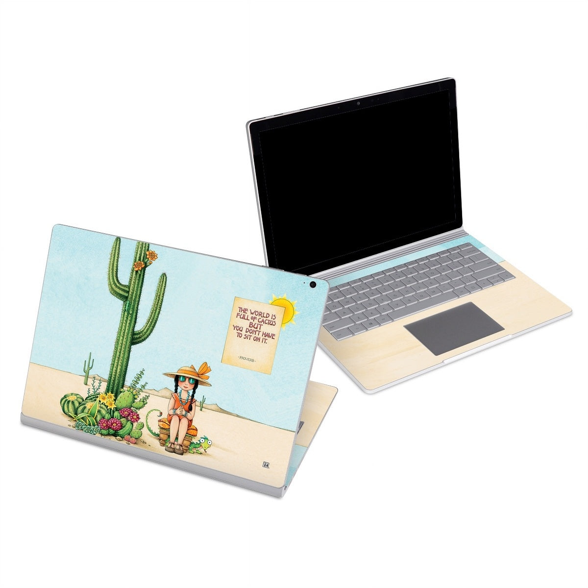 Cactus - Microsoft Surface Book Wrap