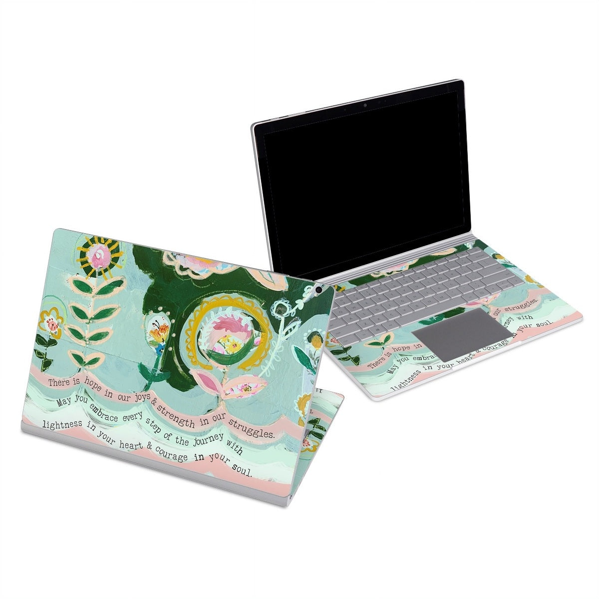 Courageous Soul - Microsoft Surface Book Wrap