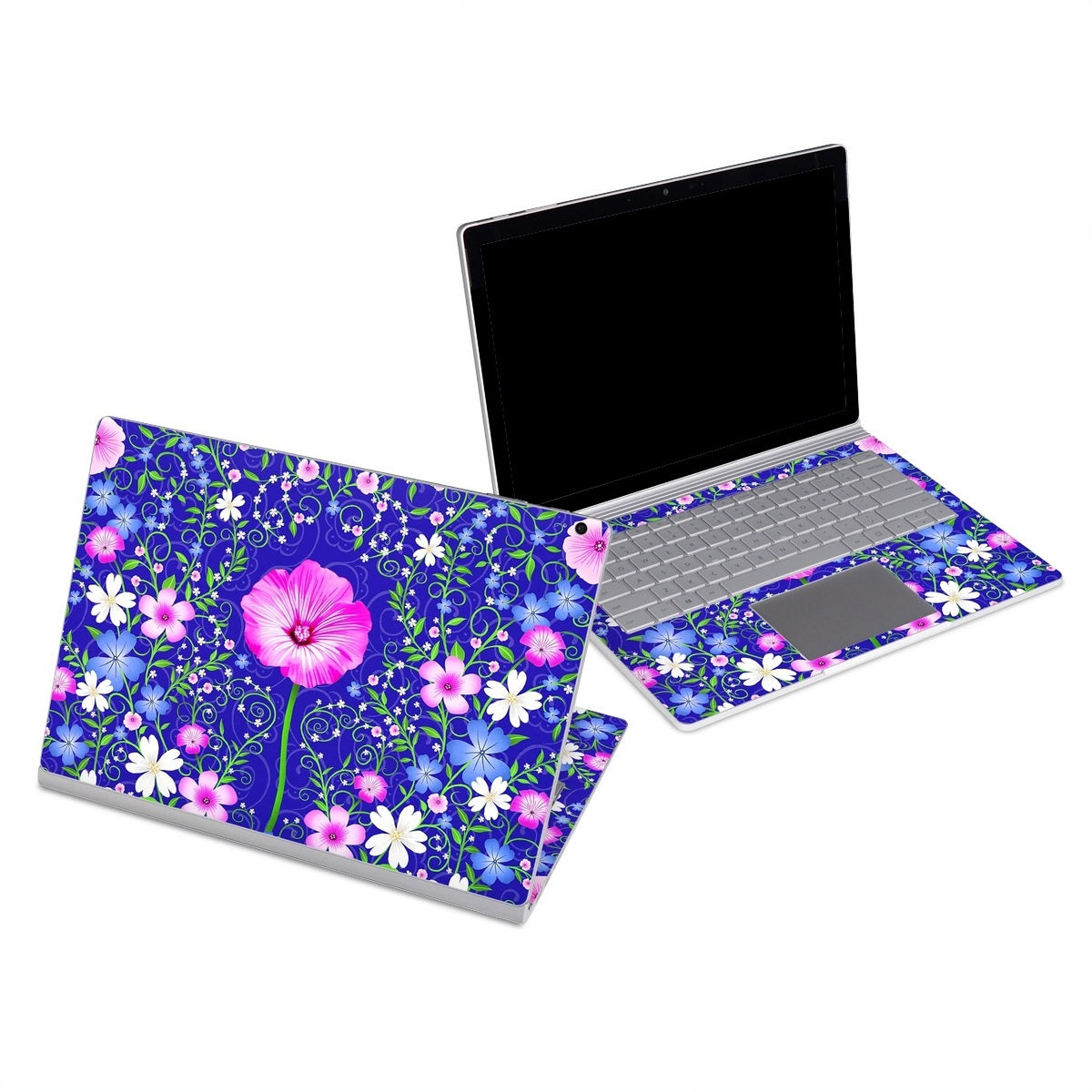 花卉和谐 - Microsoft Surface Book 贴纸