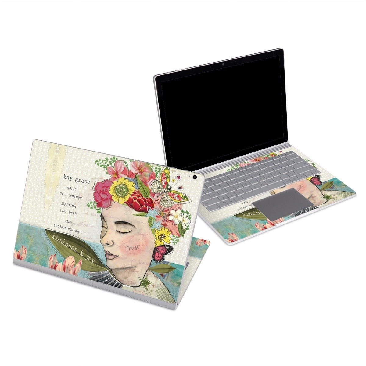 Guiding Grace - Microsoft Surface Book Wrap