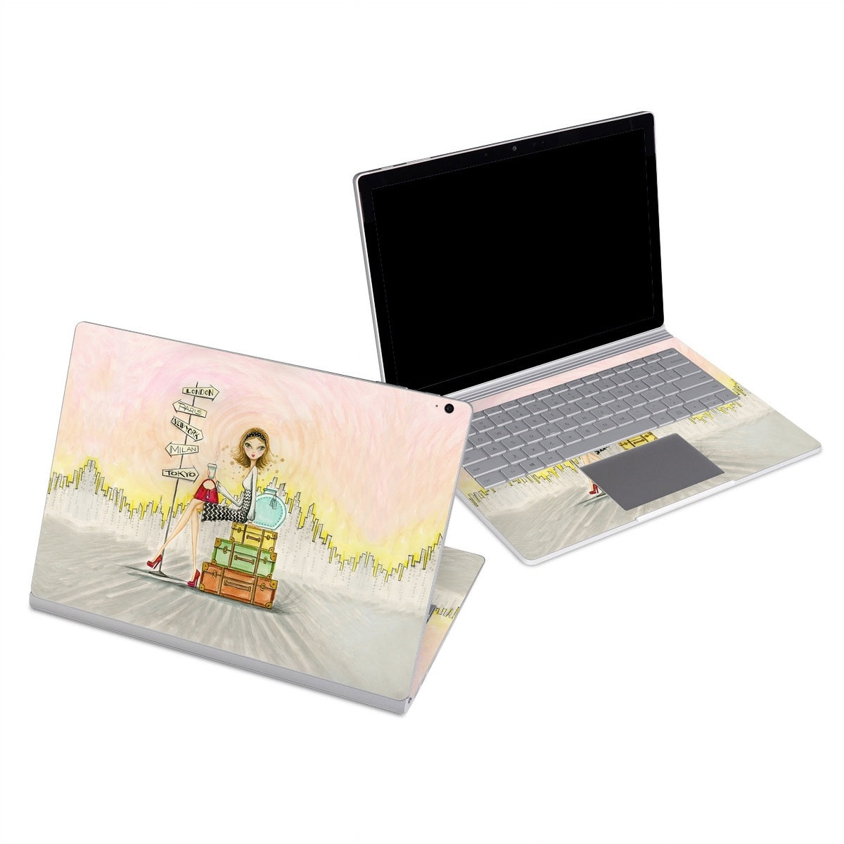 The Jet Setter - Microsoft Surface Book Wrap