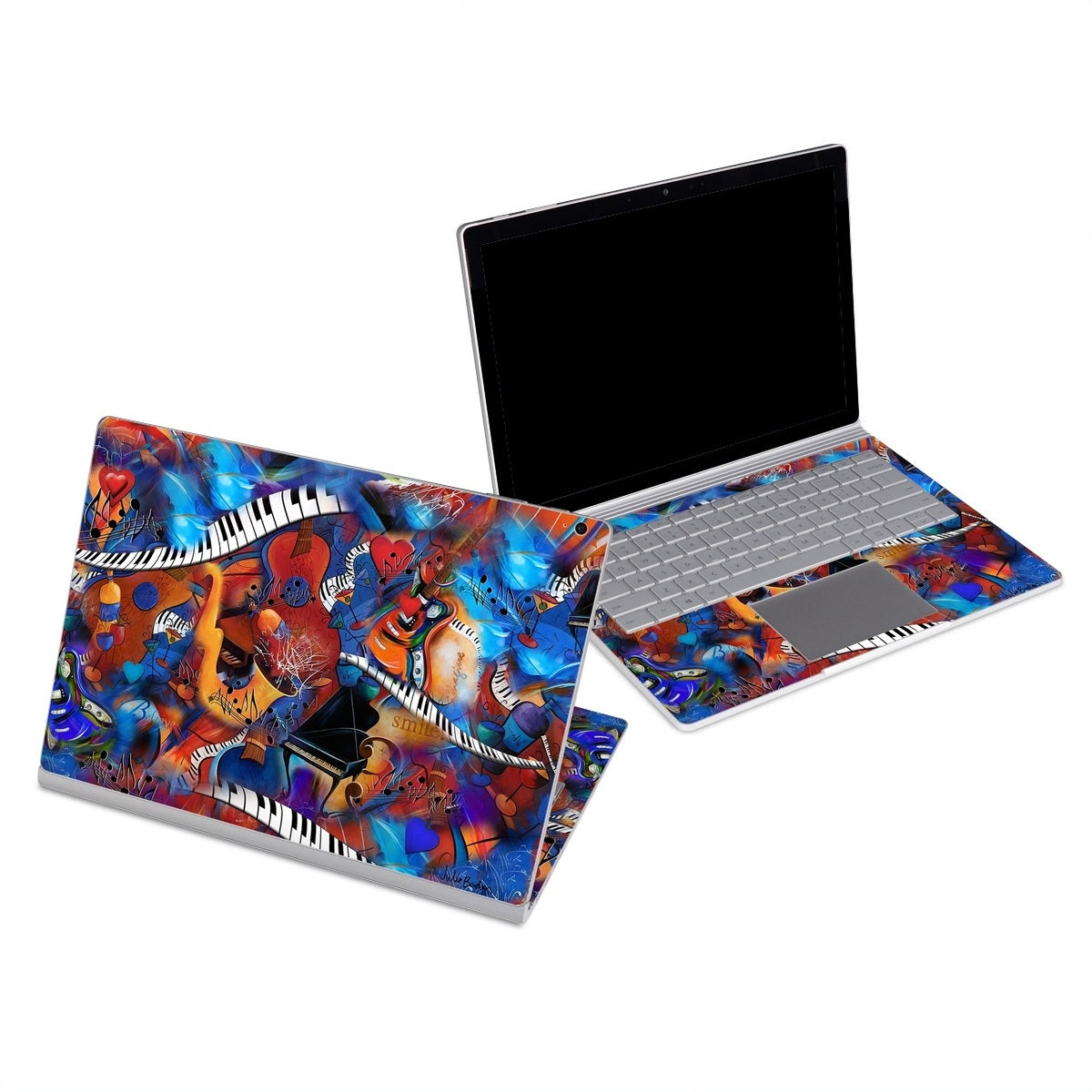 Music Madness - Microsoft Surface Book Wrap