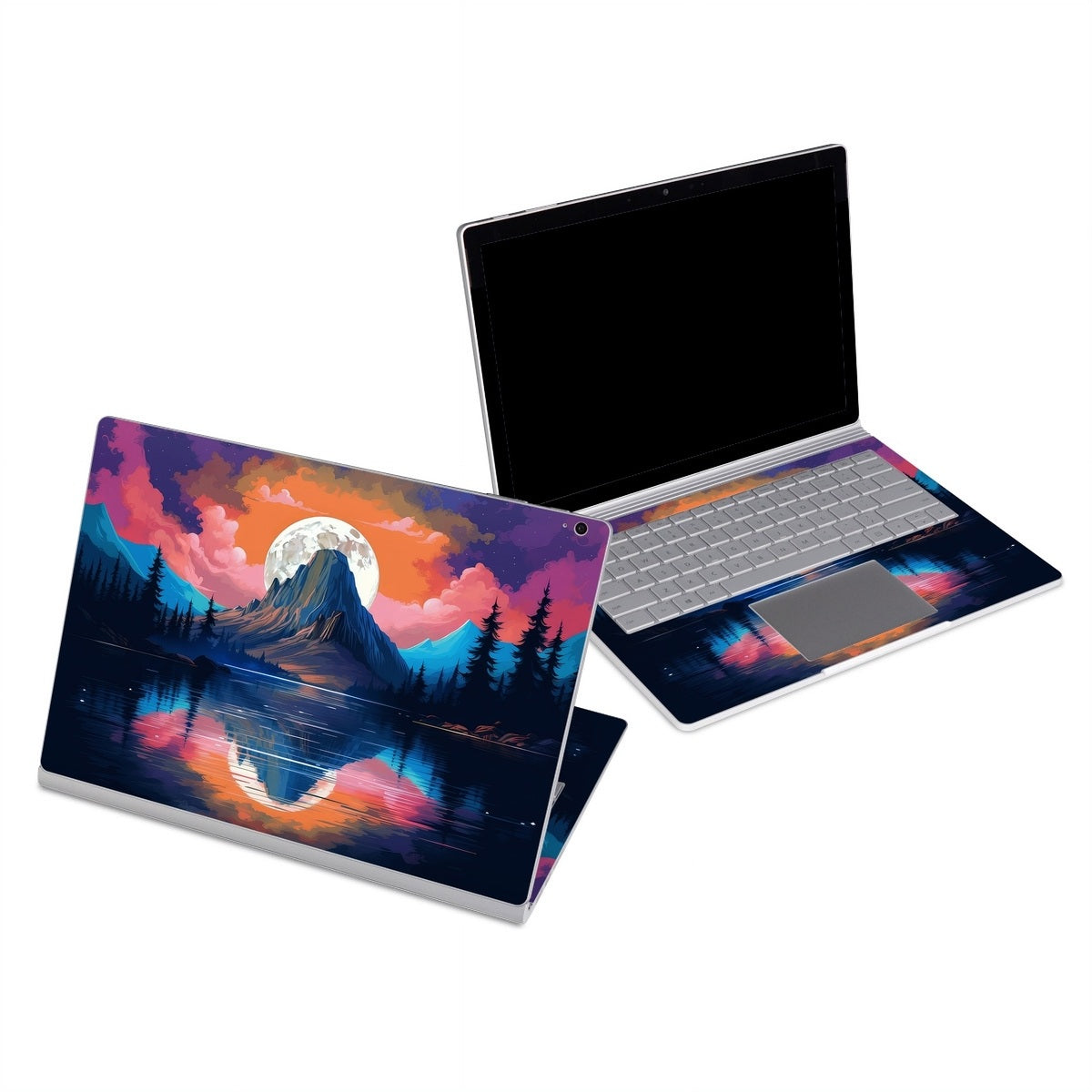 Mountain Moonrise - Microsoft Surface Book Wrap