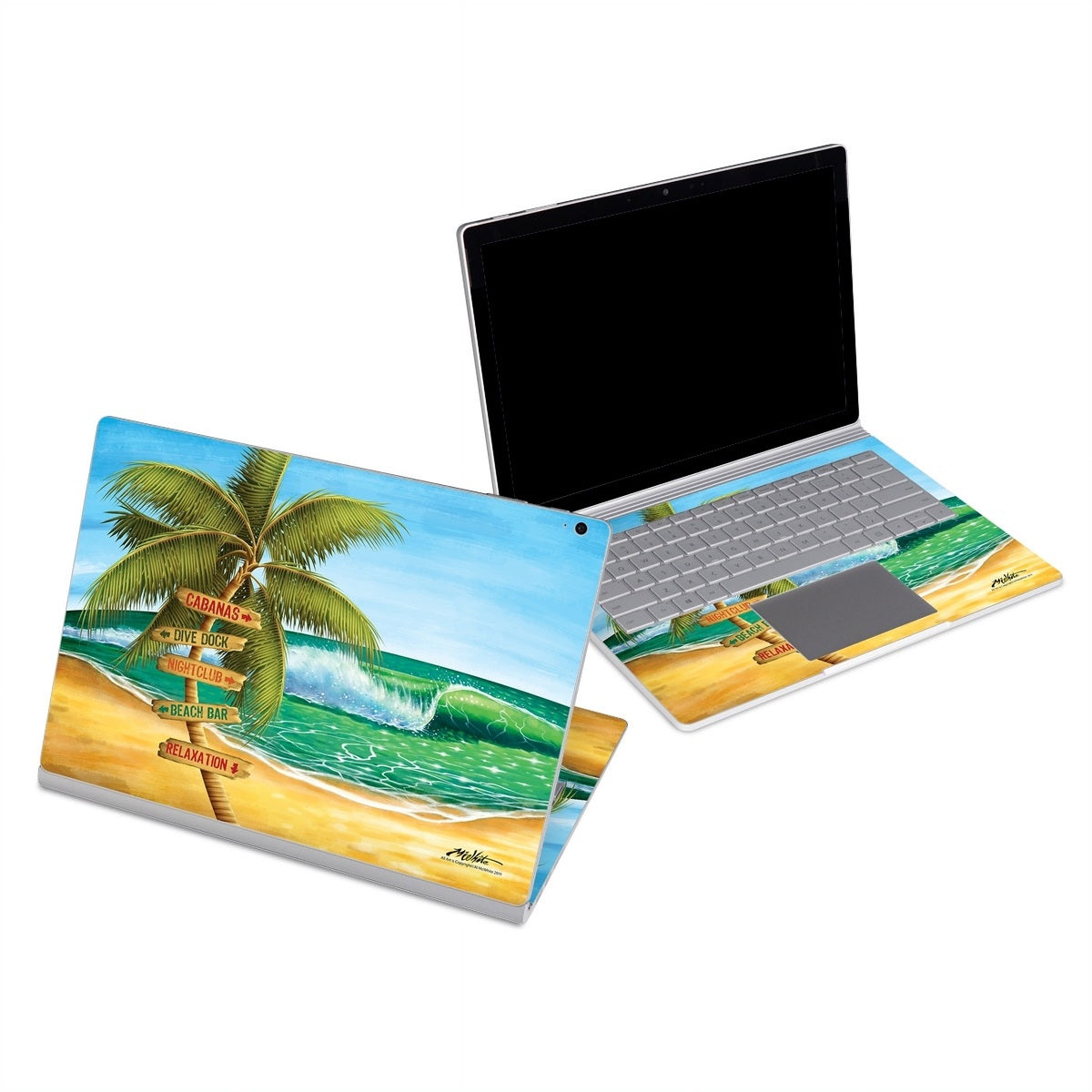 Palm Signs - Microsoft Surface Book Wrap