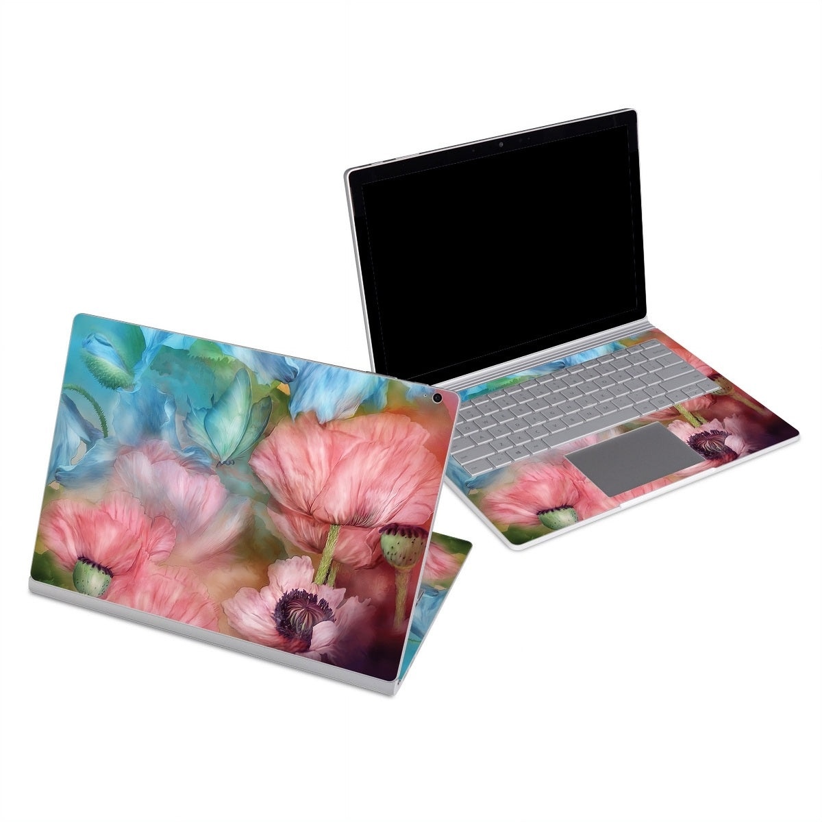 Poppy Garden - Microsoft Surface Book Wrap