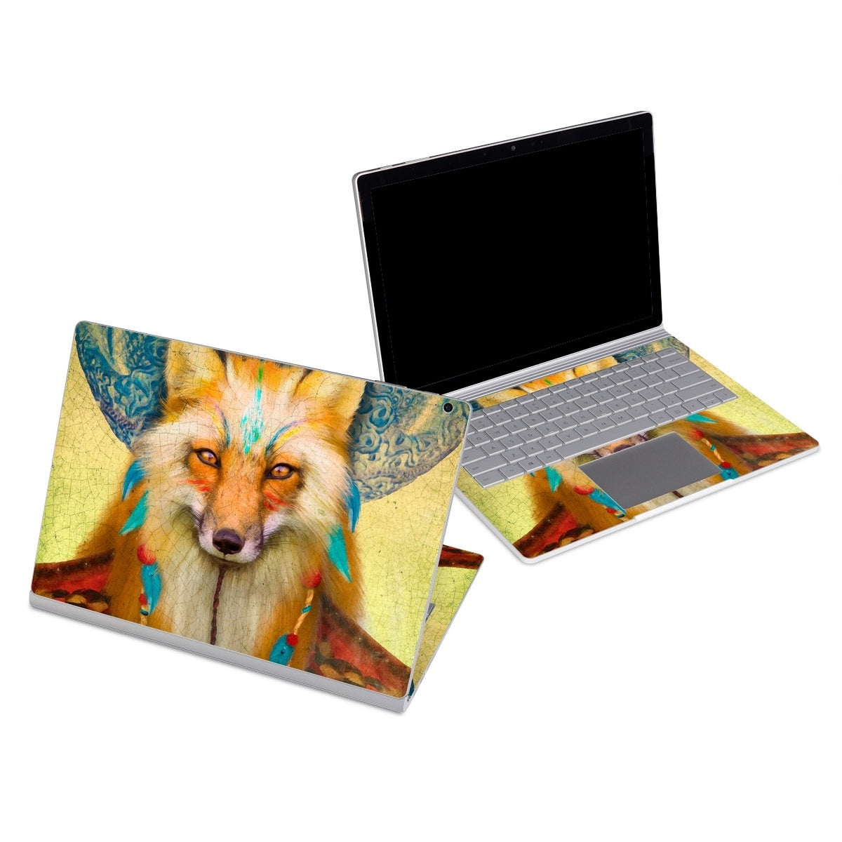 Wise Fox - Microsoft Surface Book Wrap