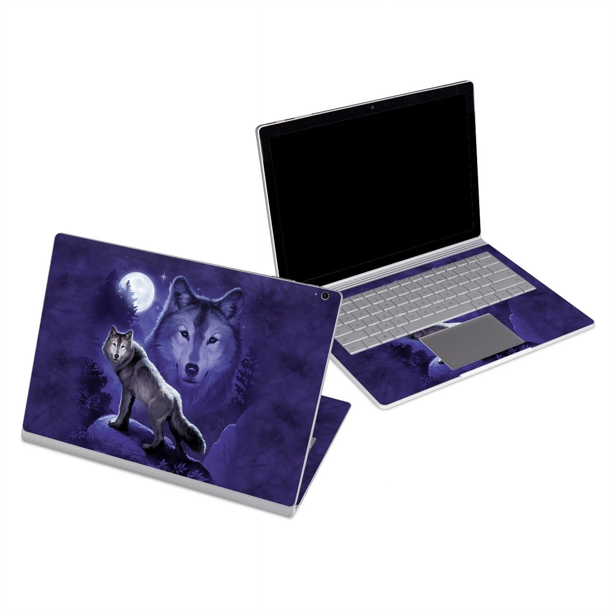 Wolf - Microsoft Surface Book Wrap