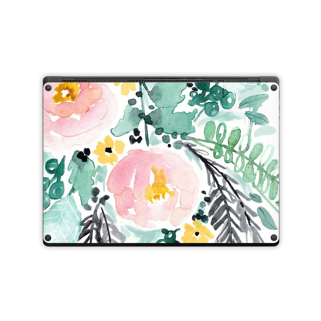 Blushed Flowers - Microsoft Surface Laptop Wrap
