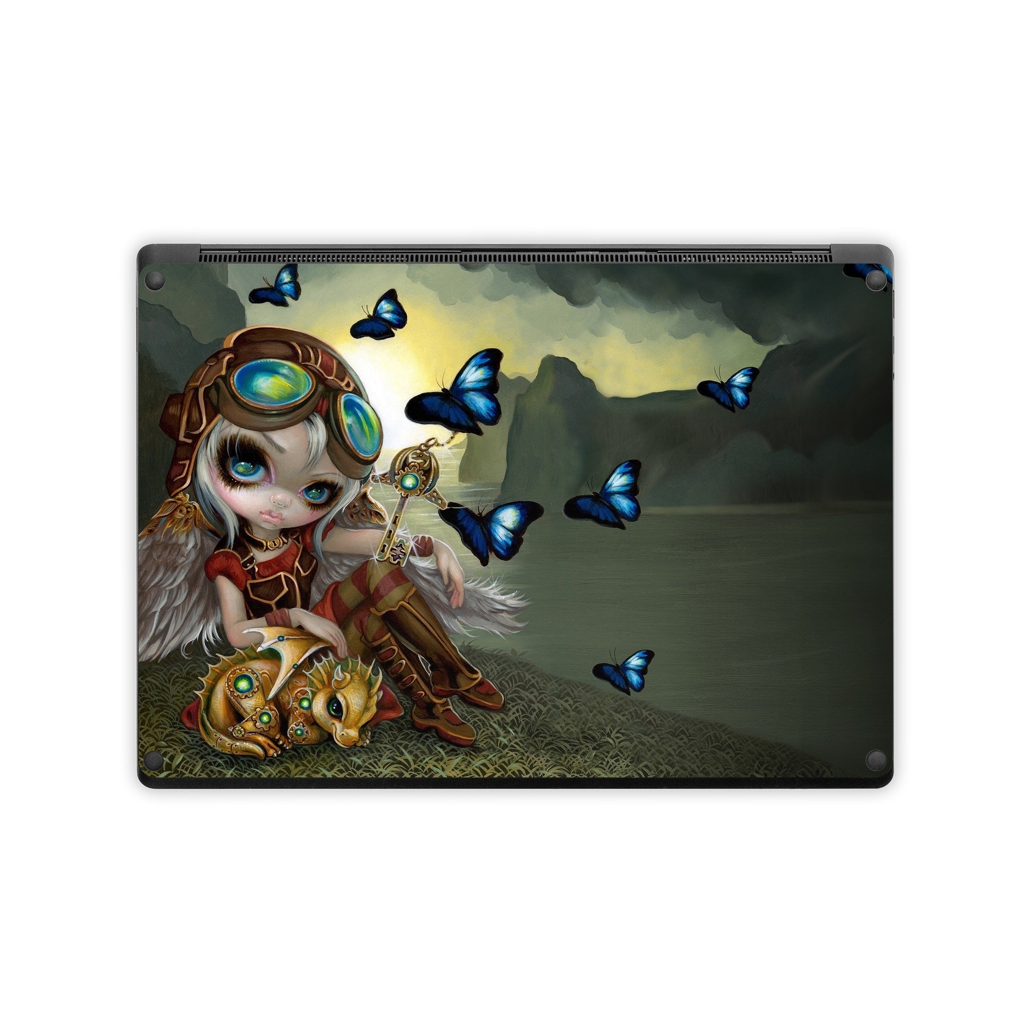 Clockwork Dragonling - Microsoft Surface Laptop Wrap