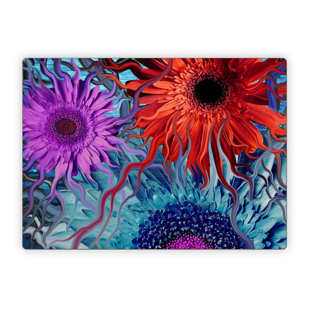 Deep Water Daisy Dance - Microsoft Surface Laptop Wrap