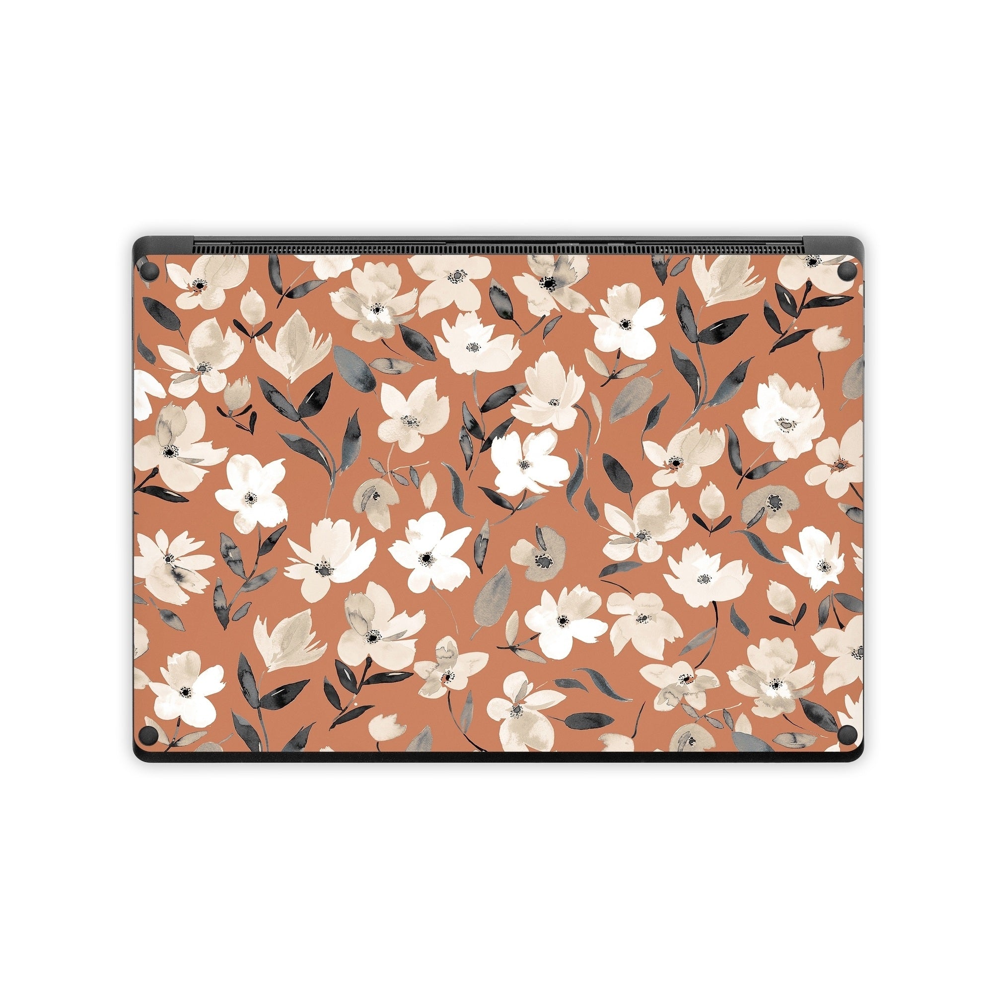 Fresh Flowers Copper - Microsoft Surface Laptop Wrap