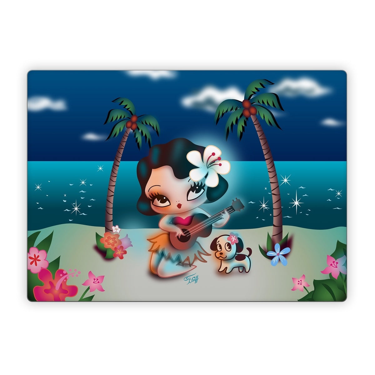 Hula Night - Microsoft Surface Laptop Wrap