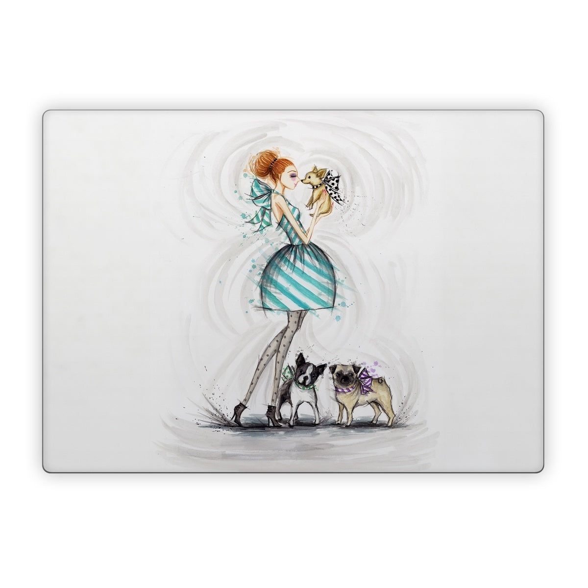 A Kiss for Dot - Microsoft Surface Laptop Wrap