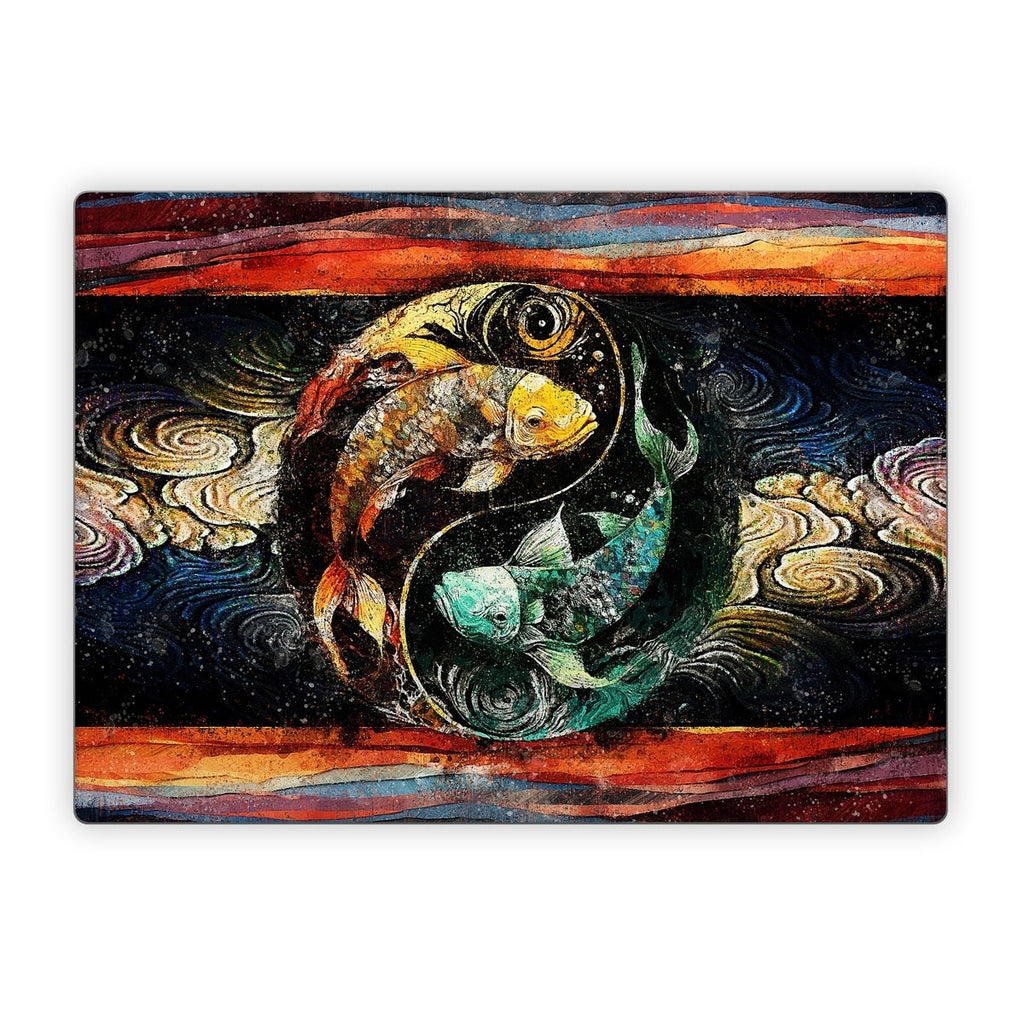 Koi Fish Yin Yang - Microsoft Surface Laptop Wrap