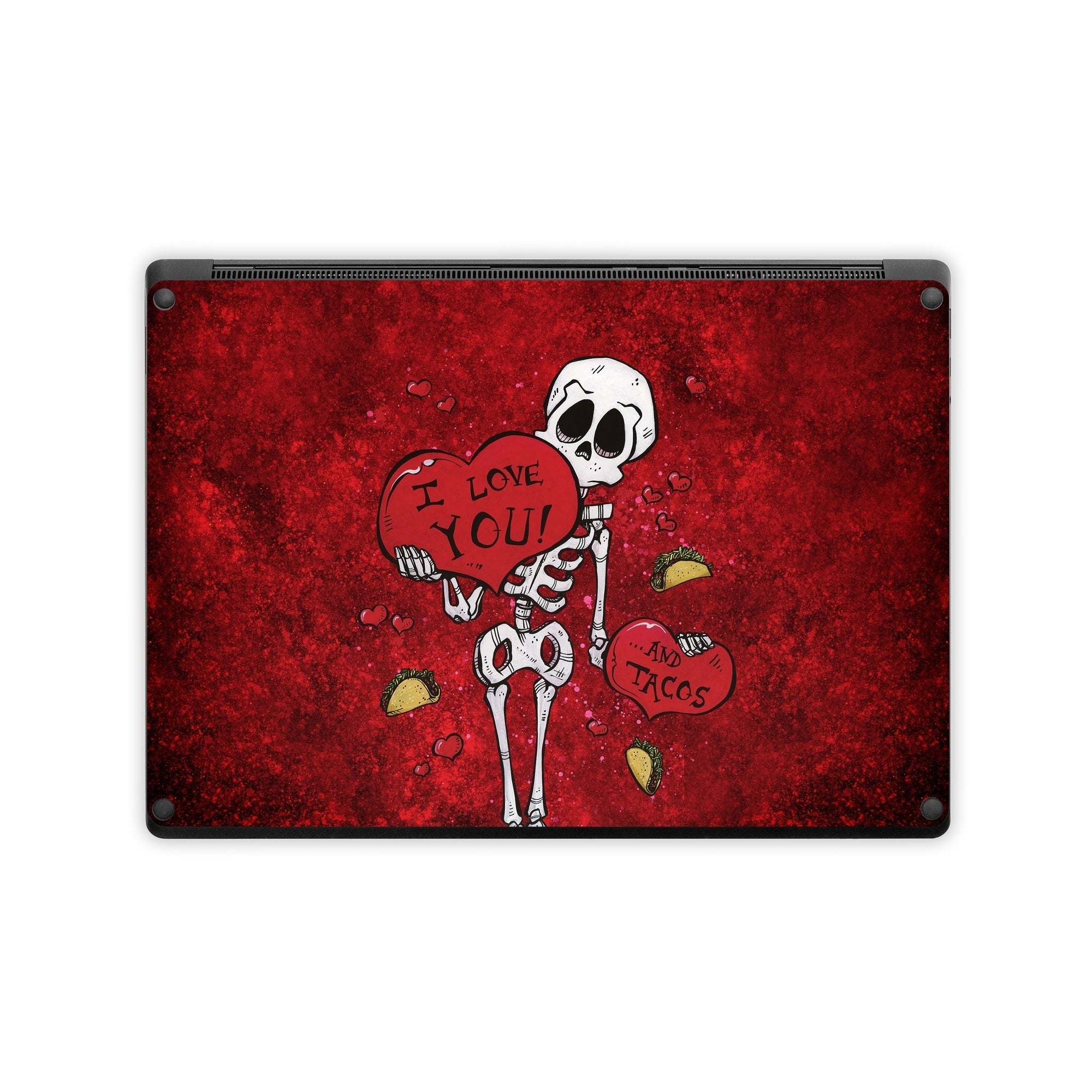 I Love You And Tacos - Microsoft Surface Laptop Wrap