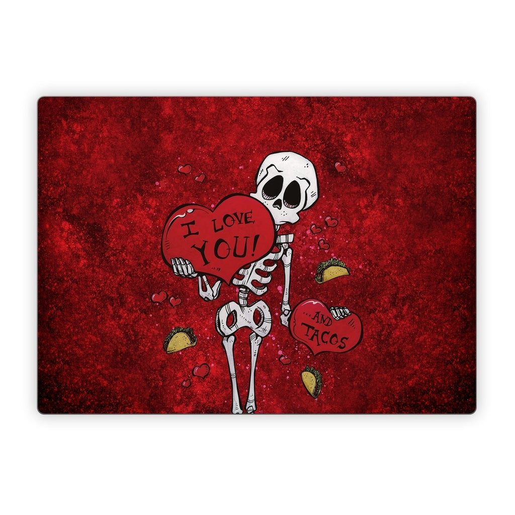 I Love You And Tacos - Microsoft Surface Laptop Wrap