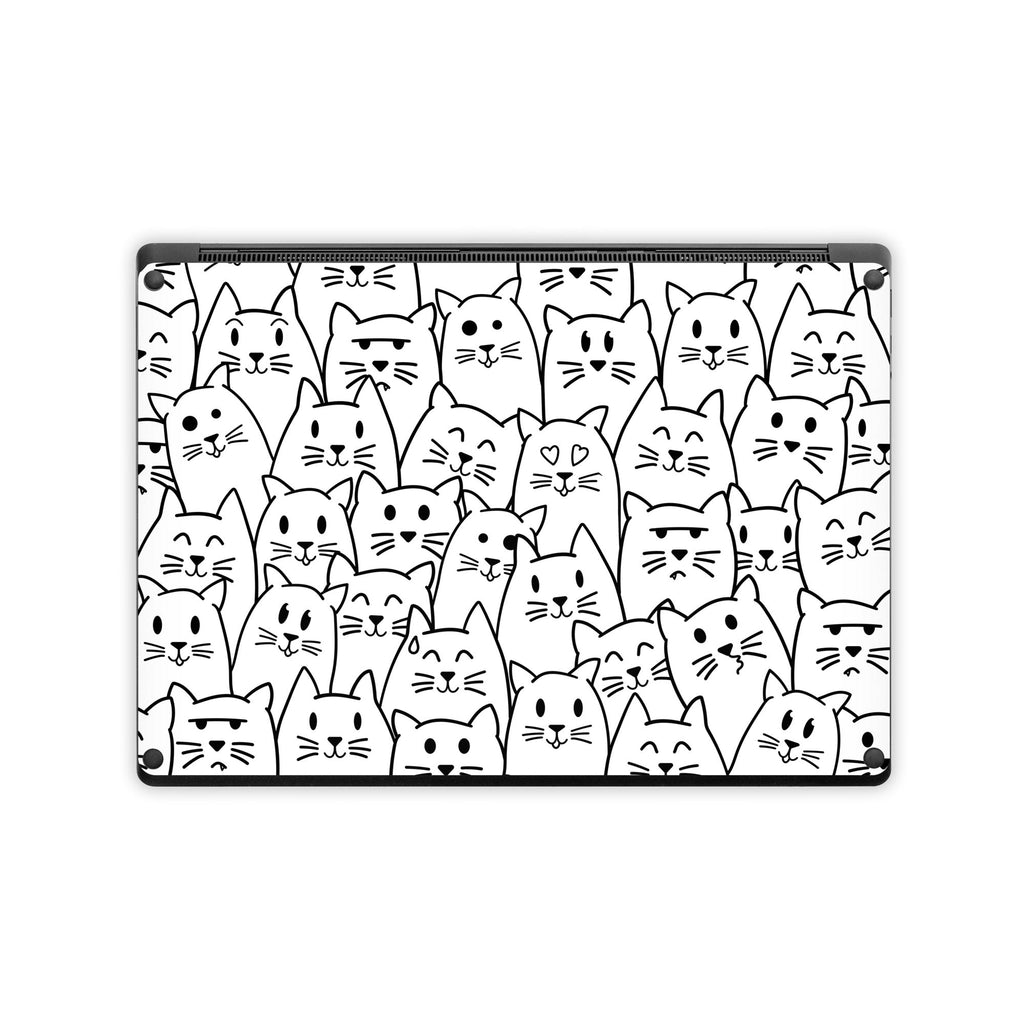 Moody Cats - Microsoft Surface Laptop Wrap