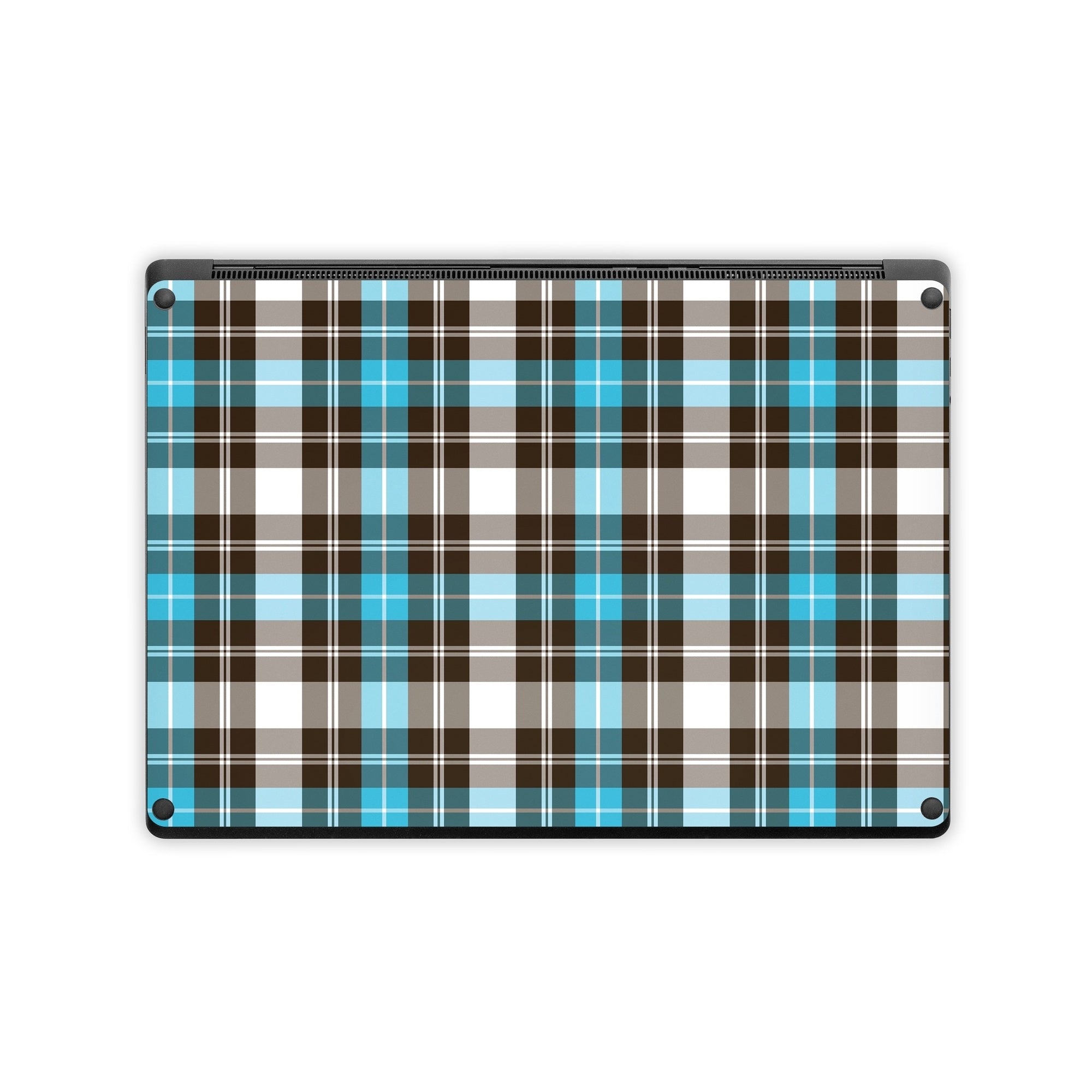 Turquoise Plaid - Microsoft Surface Laptop Wrap