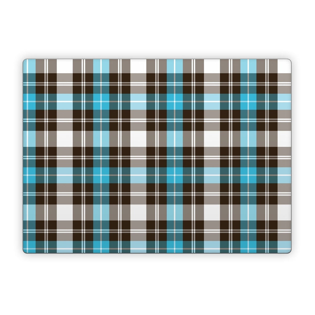 Turquoise Plaid - Microsoft Surface Laptop Wrap