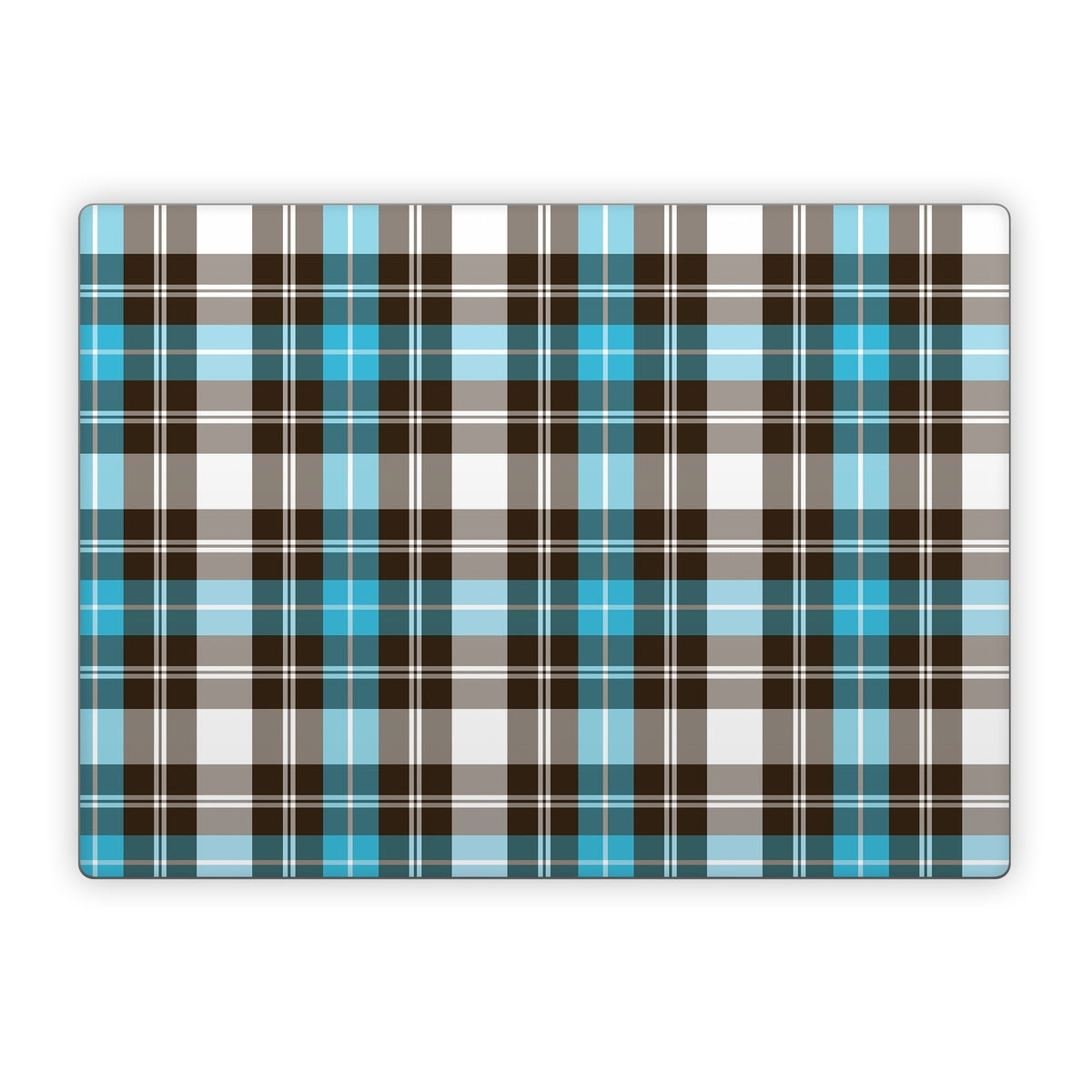 Turquoise Plaid - Microsoft Surface Laptop Wrap