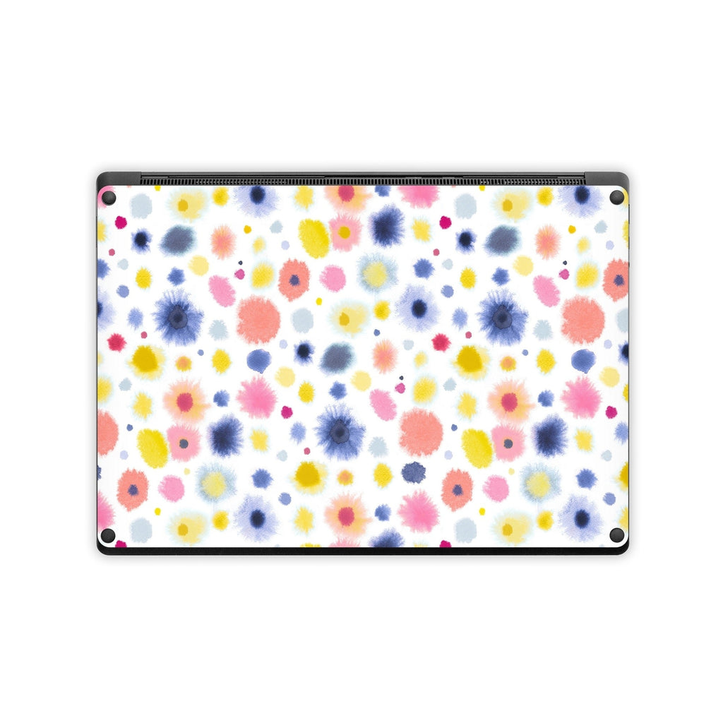 Red Blue Dots - Microsoft Surface Laptop Wrap