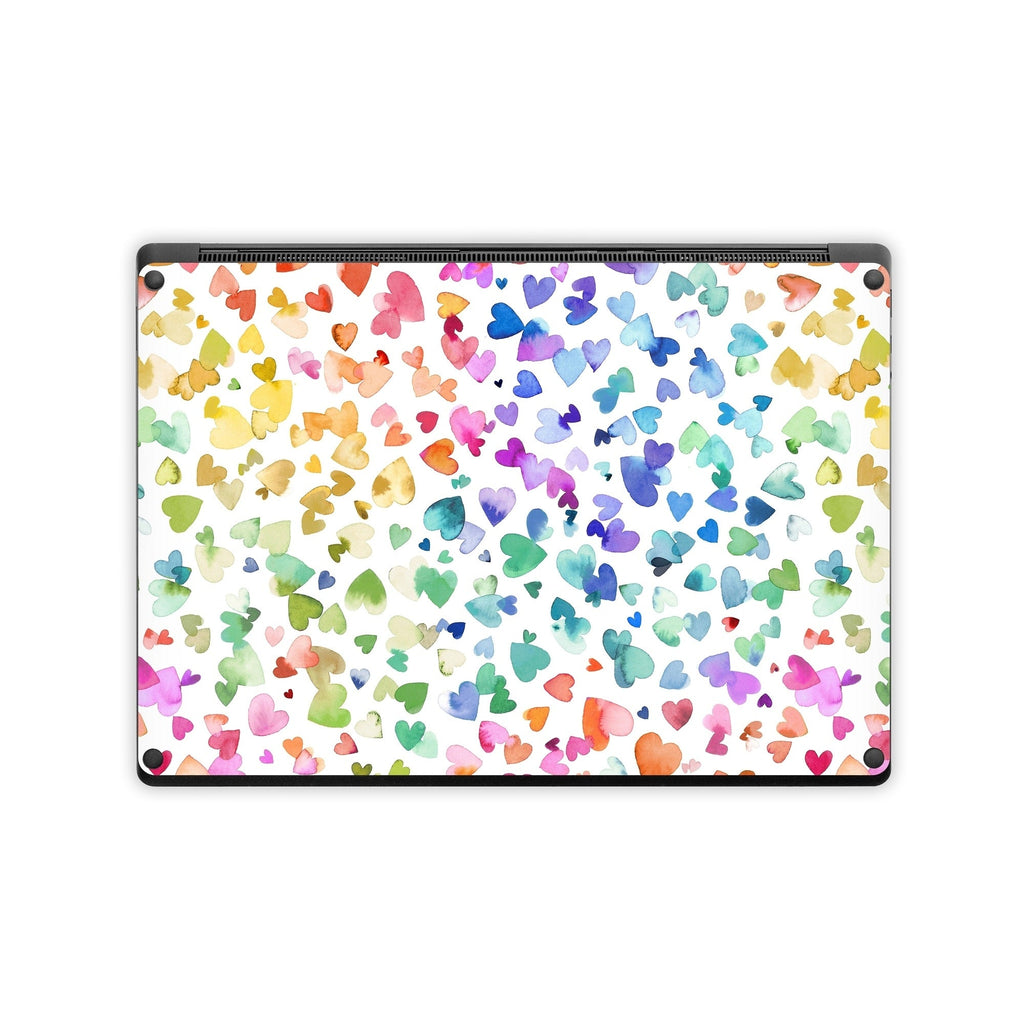 Valentines Love Hearts - Microsoft Surface Laptop Wrap