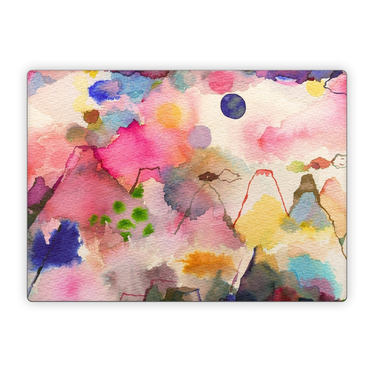 Watercolor Mountains - Microsoft Surface Laptop Wrap