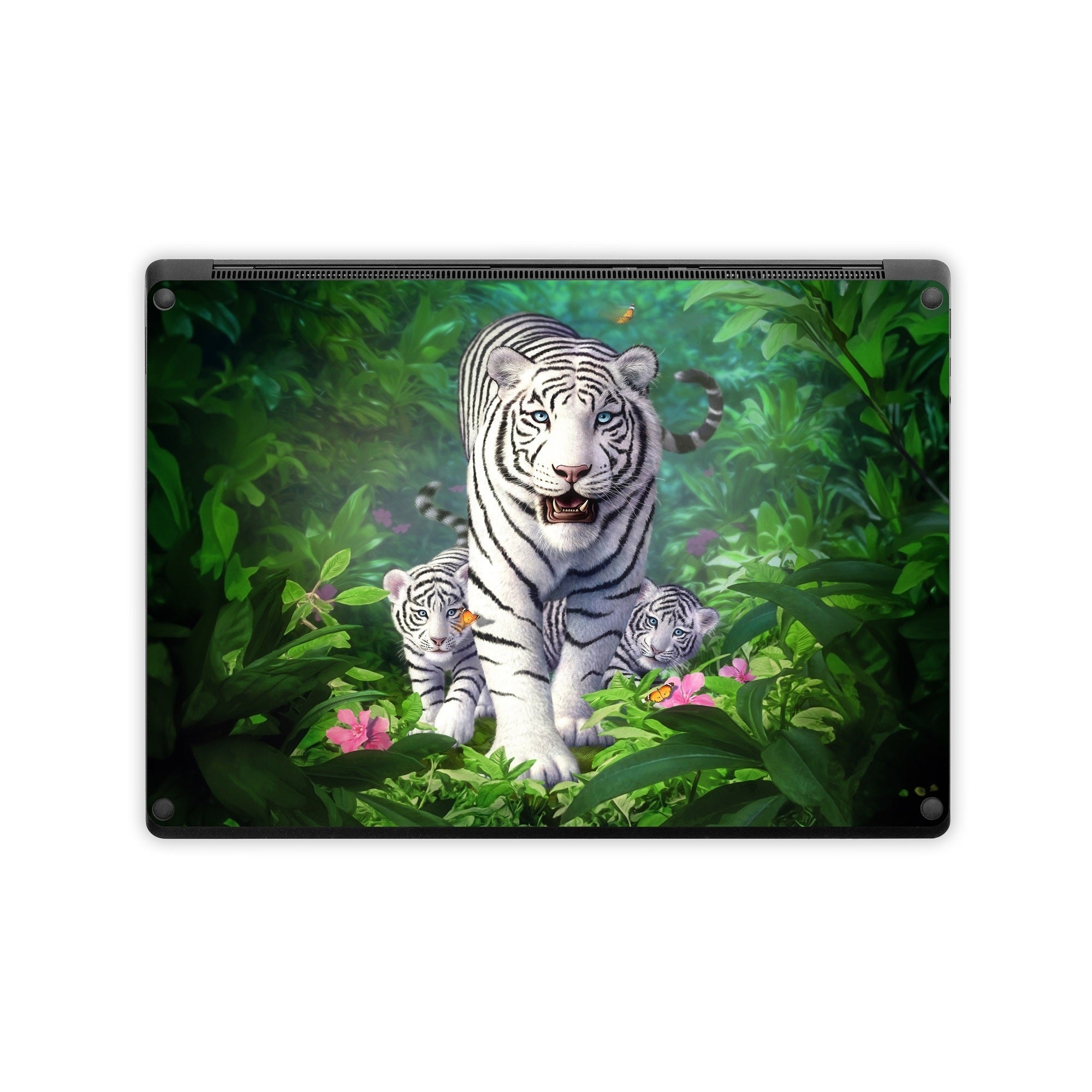 White Tigers - Microsoft Surface Laptop Wrap