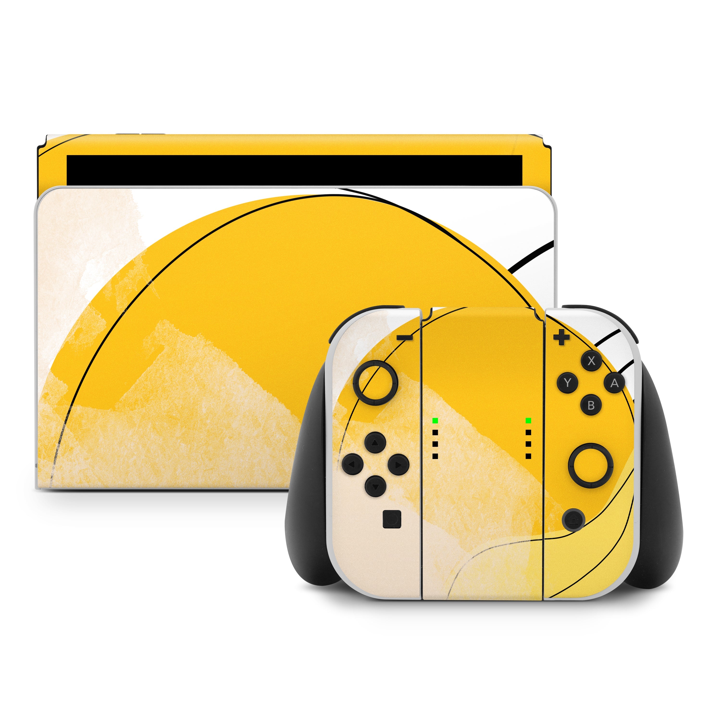 抽象黄 - Nintendo Switch 皮肤