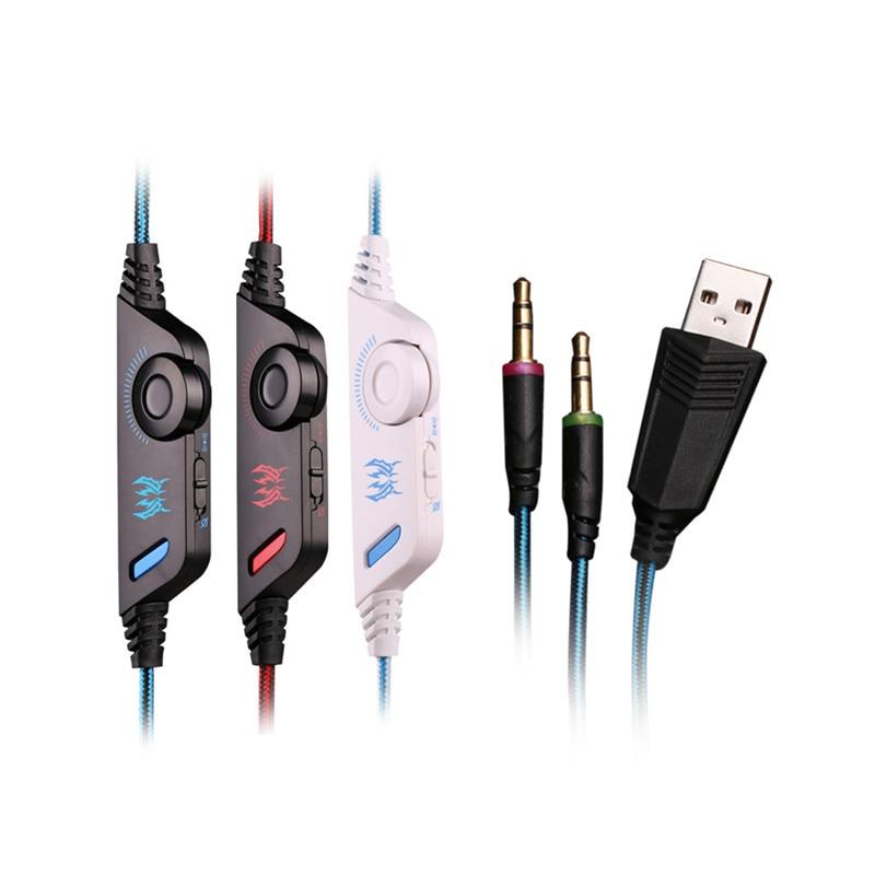 Set of audio cables with different connectors on a white background